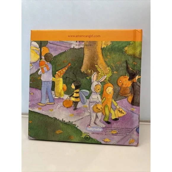 American Girl Doll The Bitty Twins Halloween Hardcover Book 5" Kids Rare - Picture 3 of 8